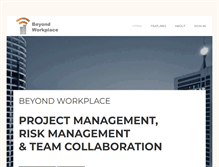 Tablet Screenshot of beyondworkplace.com